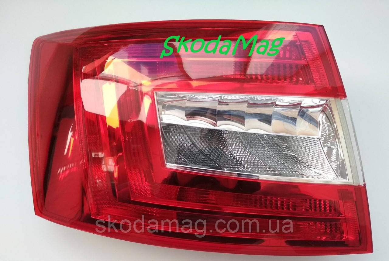 Фонарь стоп задний левый Шкода Октавия А7 Skoda Octavia A7 лифтбэк 2013 ...