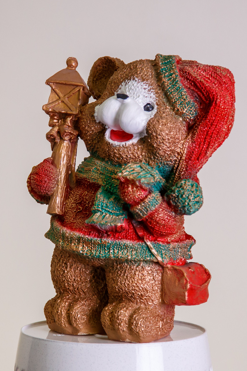 Статуетка Ведмедик з ліхтариком