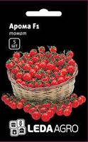 Насіння томату Арома F1, 5 шт., високорослого типу коктейль, ТМ "ЛедаАгро"