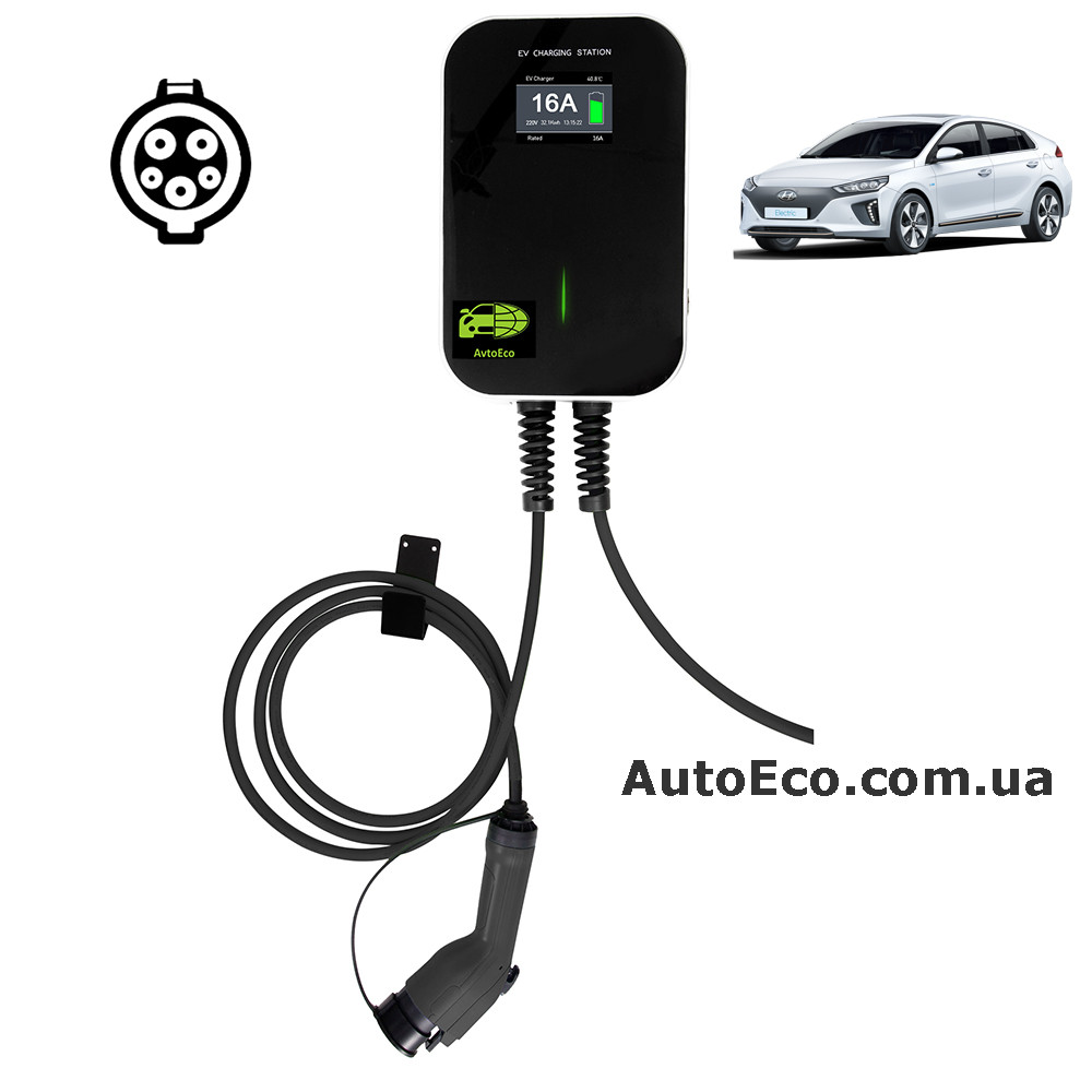 Зарядна станція для електромобілів Besen BS-B10 J1772-32A для Hyundai IONIQ Electric