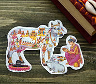 Стикер бумажный "Индийские боги" №21