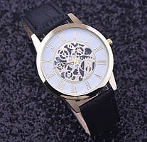 Чоловічий годинник скелетон