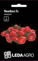 Семена томата Пекбол F1, 5 шт., высокорослого типа Черри-сливка, ТМ "ЛедаАгро"