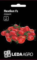 Насіння томату Пекбол F1, 5 шт., високорослого типу Черрі-сливка, ТМ "ЛедаАгро"