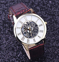 Годинники чоловічі наручні Skeleton