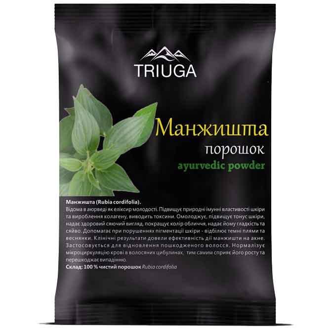 Порошок Triuga Манжишта аюрведичний 50 г