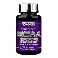 Амінокислоти Scitec Nutrition — BCAA 1000 (100 капсул)