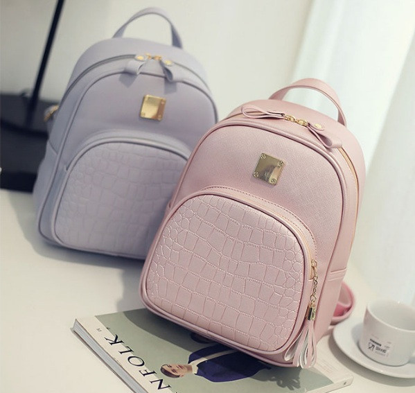 Шкіряний жіночий рюкзак Екошкіра