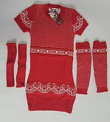 Туніка для дівчаток «Marions» з окремими рукавами та гетрами  