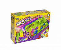 Кинетический песок Danko Toys KidSand с надувной песочницей 1200 г (рус) KS-02-02