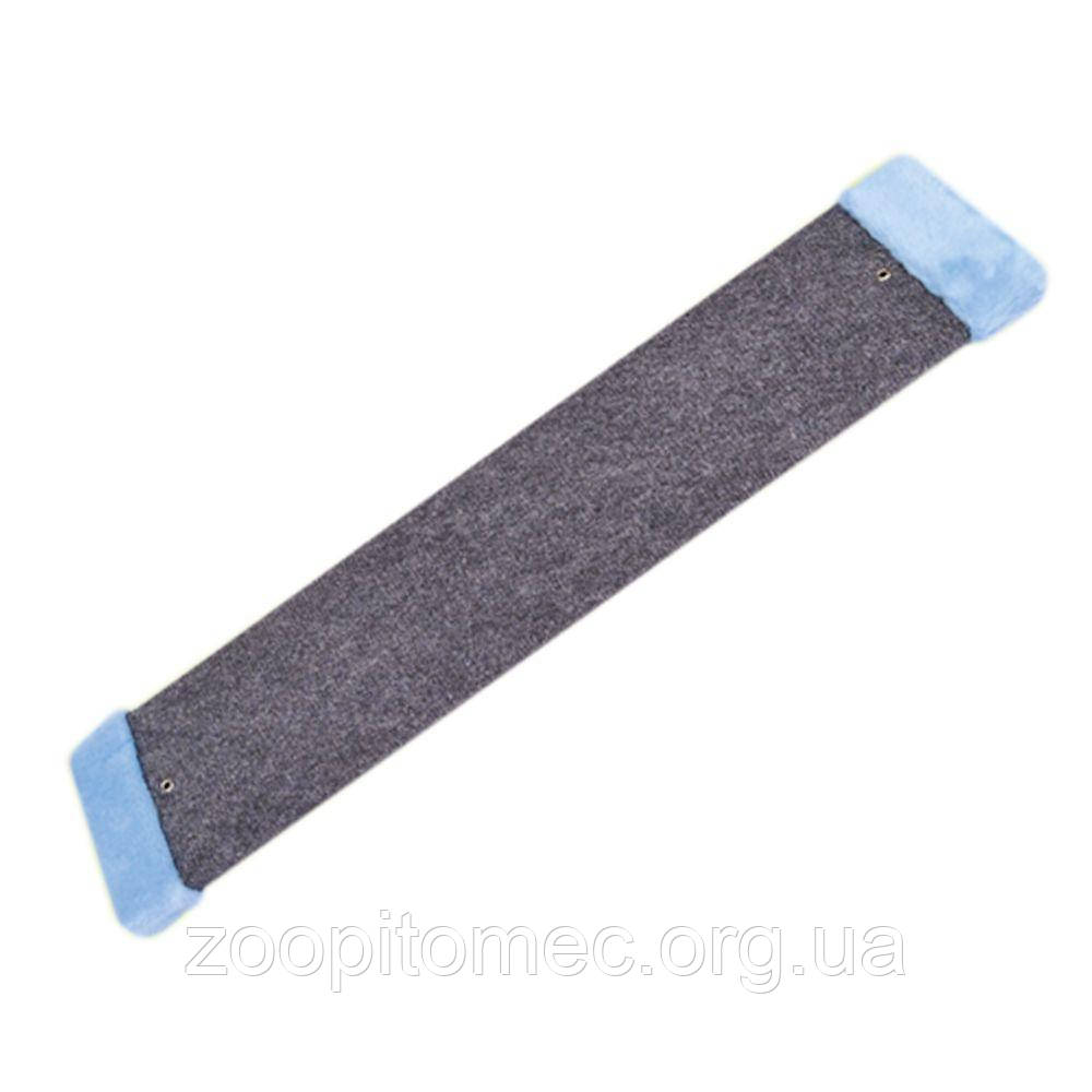 Когтеточка дряпка для кішок МАКСІ одностороння, Д 80*15 см