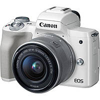 Фотоапарат Canon EOS M50 Kit 15-45 mm IS STM White