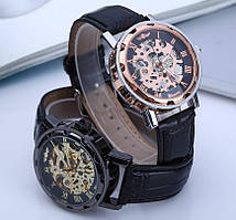 Чоловічий механічний годинник Winner Skeleton