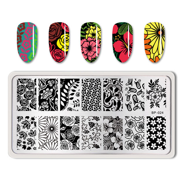 Пластина для стемпінгу Lpnails BP024EStyle