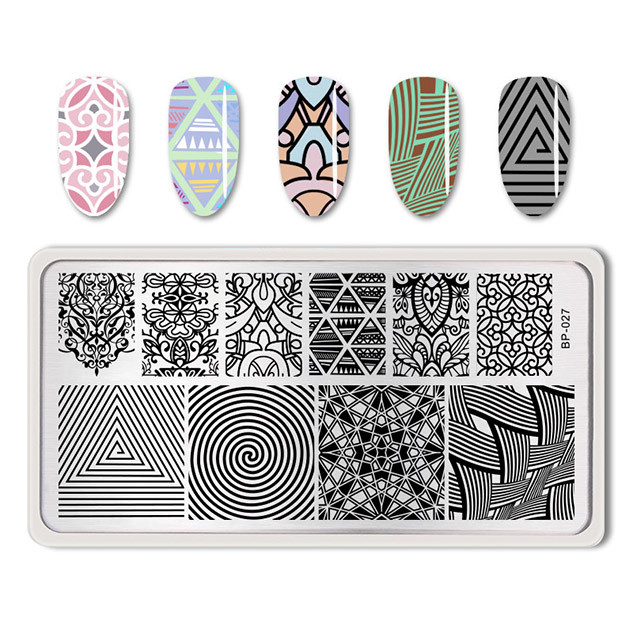 Пластина для стемпінгу Lpnails BP027EStyle