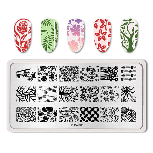 Пластина для стемпінгу Lpnails BP001EStyle