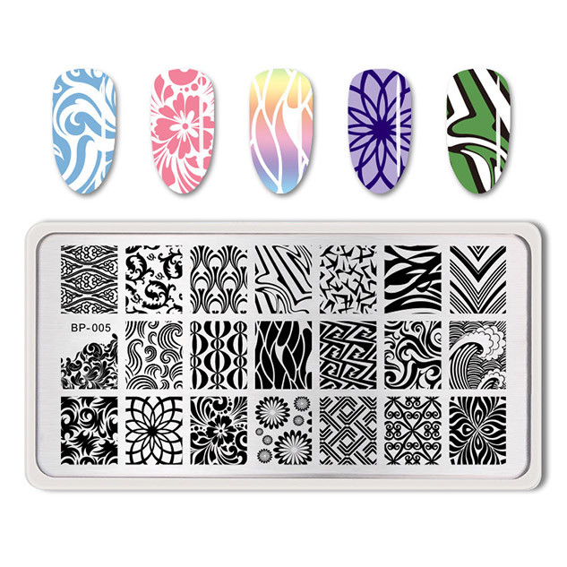Пластина для стемпінгу Lpnails BP005EStyle
