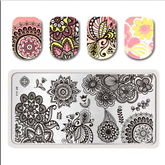 Пластина для стемпінгу Lpnails BP014EStyle