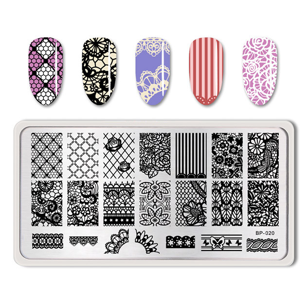 Пластина для стемпінгу Lpnails BP020EStyle