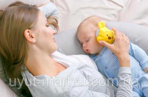 Детская подушка-грелка для новорожденных от коликов, WarmMe "Мишка маленький" 12х11см - фото 5 - id-p810830240