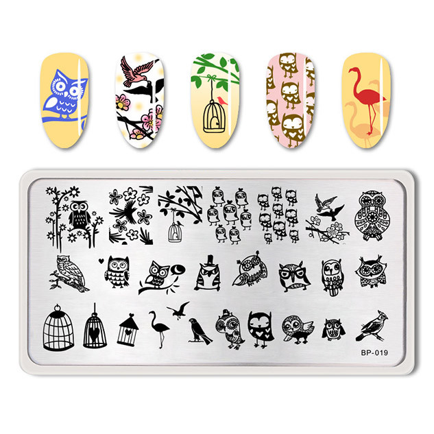 Пластина для стемпінгу Lpnails BP019EStyle
