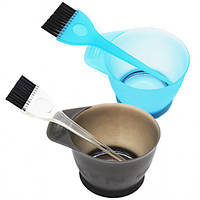 Миска для фарбування з пензлем чорнаEStyle