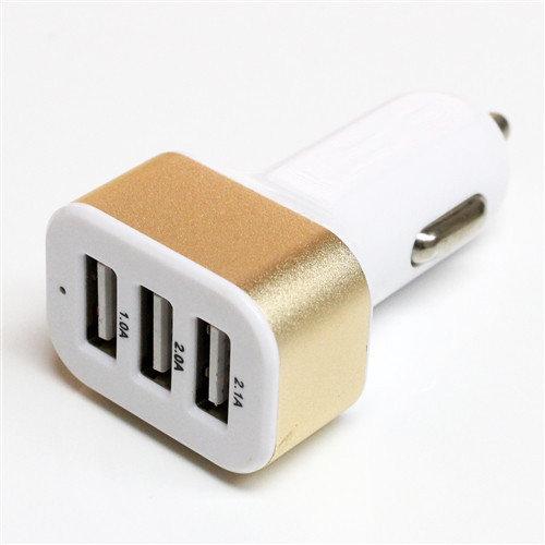 АЗУ авто зарядка 3 USB SMART MINI