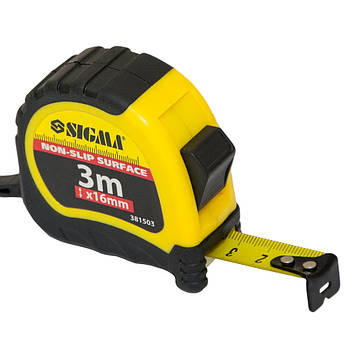 Рулетка shiftlock 3м*16мм Sigma (3815031)