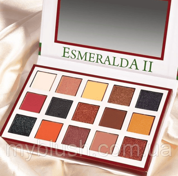 Тіні для повік Beauty Creations ESMERALDA PALETTE No 2