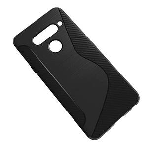 Силіконовий чохол Duotone для LG Q60 чорний