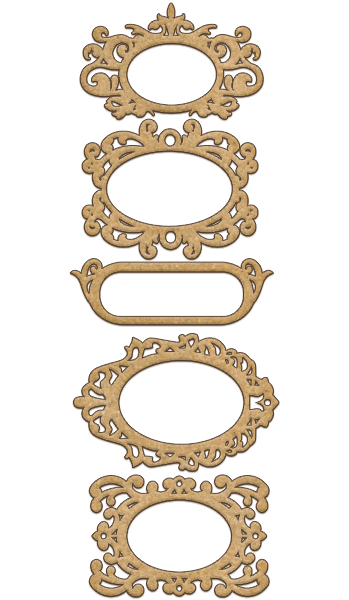 Набір декоративних елементів для шедоубокса No141, фото 1