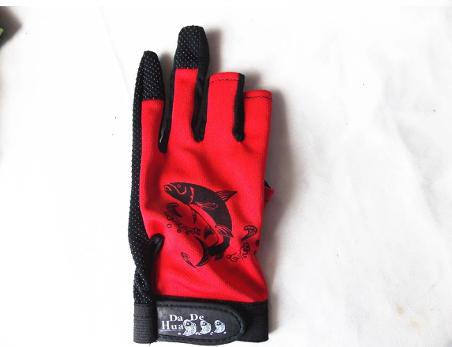 Перчатки спиннингиста  (Противоскользящие перчатки для рыбалки ), фото 1