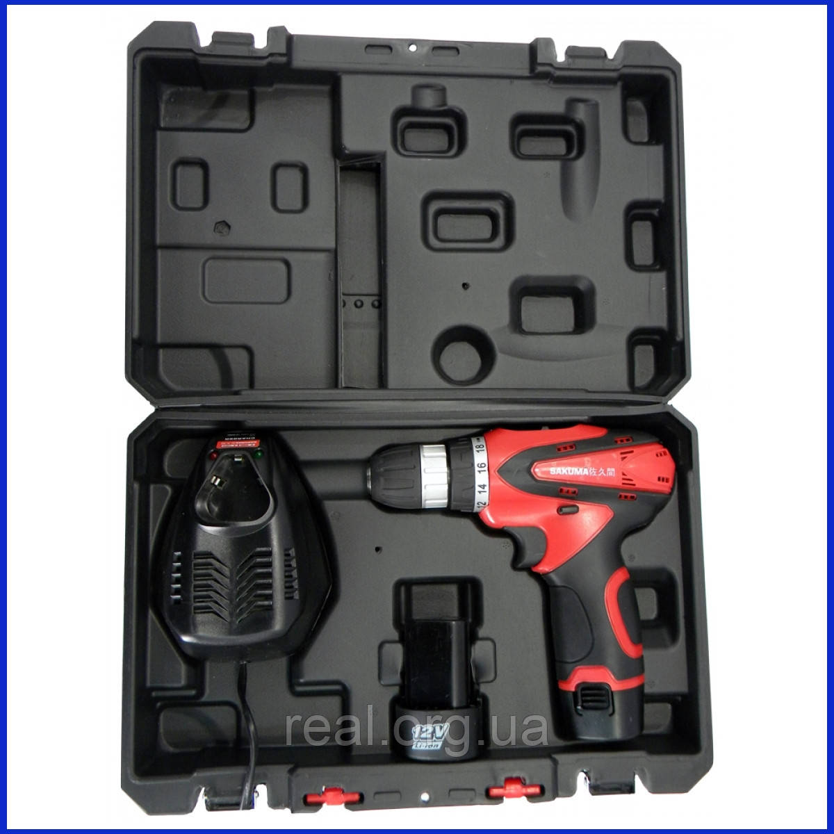✅ Дриль - шуруповерт Sakuma SD1203 PT - LI029NEW + кейс, 2 акумулятора