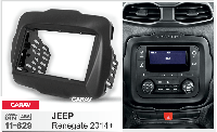 2-DIN переходная рамка JEEP Renegate 2014+, CARAV 11-629