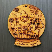 Магніт Дід Мороз і подарунки З Новим Роком / Магніт Дід Мороз і подарунки З Новим Роком