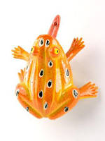 Магніт рухливий Жаба / Магніт рухливий Жаба 7x6x3 см