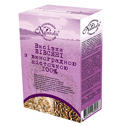 «Отрубі вівсяні з виноградною кісточкою» 250 г-нормалізують рівень цукру в крові, тиск