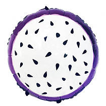 Фольгована кругла кулька "Пітахайя" 18" Китай