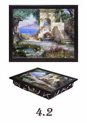 Піднос на подушці "Осінь" 44х36х8 см. (4.2)