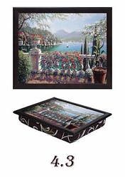 Піднос на подушці "Осінь" 44х36х8 см. (4.3)