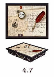 Піднос на подушці "Осінь" 44х36х8 см. (4.7)