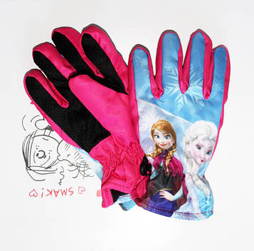 Рукавички для дівчаток не промокаючі Disney Frozen