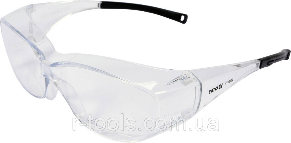Окуляри захисні прозорі відкриті Yato YT-73602