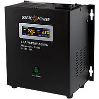 ДБЖ LogicPower LPA-W-PSW-500VA (350 Вт) 2A/5A/10A з правильною синусоїдою 12 В