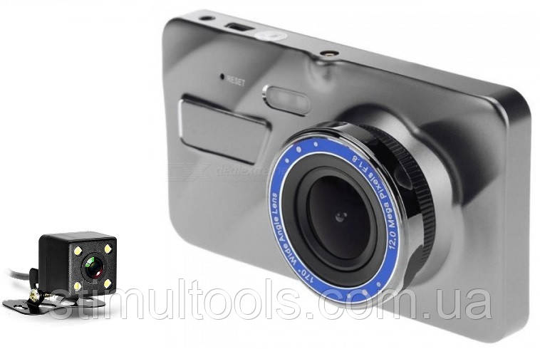 Відеореєстратор A 10, 2 камери, FULL HD, фото 1