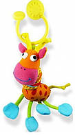 BIBA TOYS Счастливый жираф Активная игрушка-подвеска на прищепке