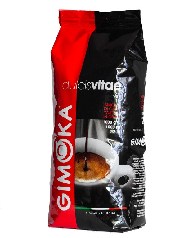 Кава в зернах Gimoka Dolce Vita 1кг, Італія Оригінал (Джимока)