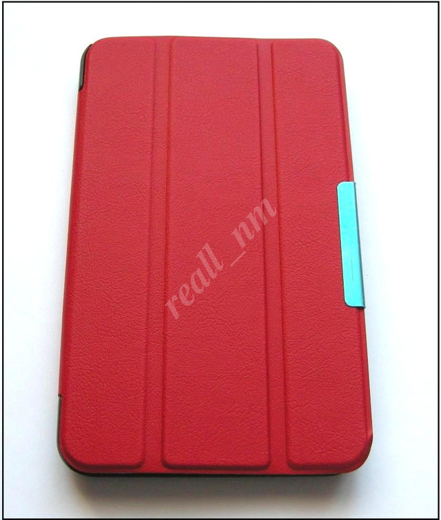 кожаный чехол Tri fold case Asus Memo Pad 7 Me170C