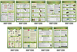 Стенди для школи "Кабінет початкової військової підготовки"