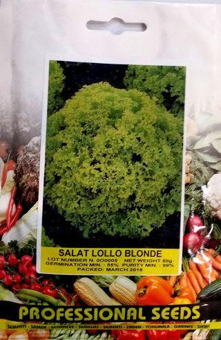Насіння салату Лолло Біонда 50г ТМ КОУЕЛ